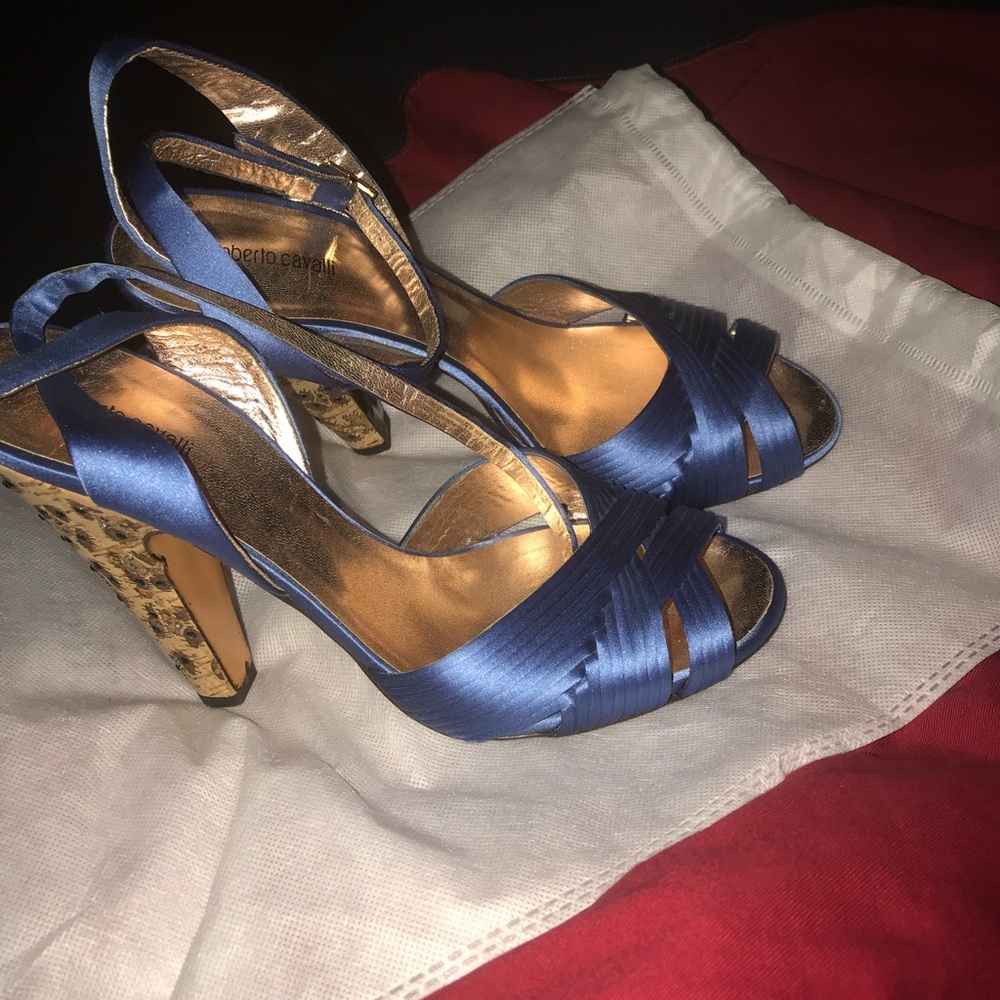 Pre-owned Roberto Cavalli sandal.